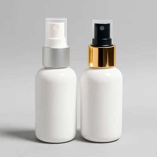 Olivia White 100 ml Bottle with Aluminum Spray 100 pcs cosmetic ingredient Mylo Opt