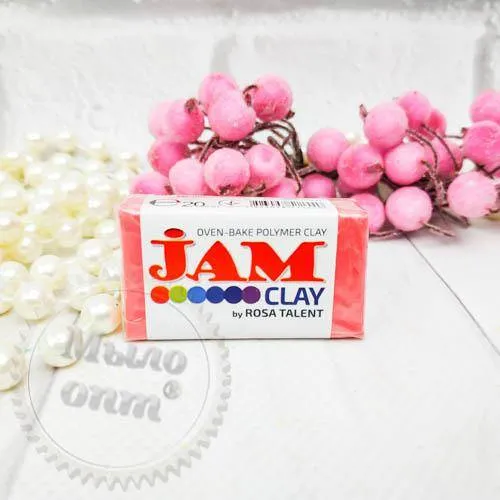 Полимерная глина Jam Джам (Украина) 20 г, 502 розовое сияние