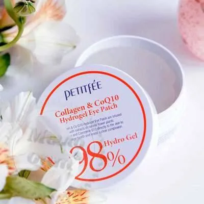 Hydrogel Patch with Collagen and Q10 Petitfee Collagen & Q10 Hydrogel Eye Patch, 474.00 UAH, rating ⭐⭐⭐⭐⭐ Milo Opt