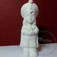 Plaster figure Eastern prince