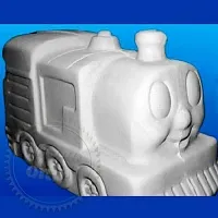 Гипсовая игрушка-раскраска 3D Паравозик Томас