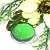 Fluorescent glitter neon green 50 g, photos, reviews, use