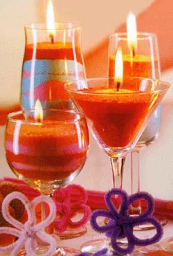 Тертые свечи своими руками