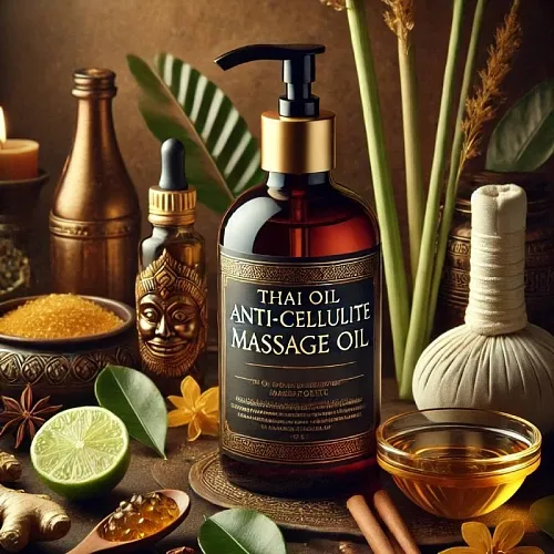 Массажное масло Thai Oil Anti-cellulite, 1 л сырье для косметики Массажное масло Thai Oil Anti-cellulite, 1 л артикул TM19032602