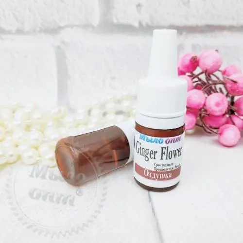 Ginger Flower Fragrance Oil 30 ml Mylo Opt global supplier Ginger Flower Fragrance Oil 30 ml cosmetic ingredient Mylo Opt