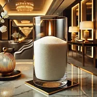Loose candle wax, light beige, 1 kg