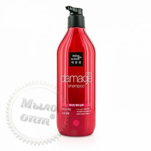 Восстанавливающий шампунь Mise en Scene Damage Care Sleek and Smooth Shampoo