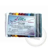 Полимерная глина Lema Glitters – набор 12 цветов