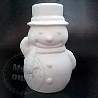 Plaster figure Snowman cosmetic ingredient Mylo Opt