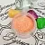 Glitter fluorescent Orange TRY206 1/128 1 kg cosmetic ingredient Mylo Opt
