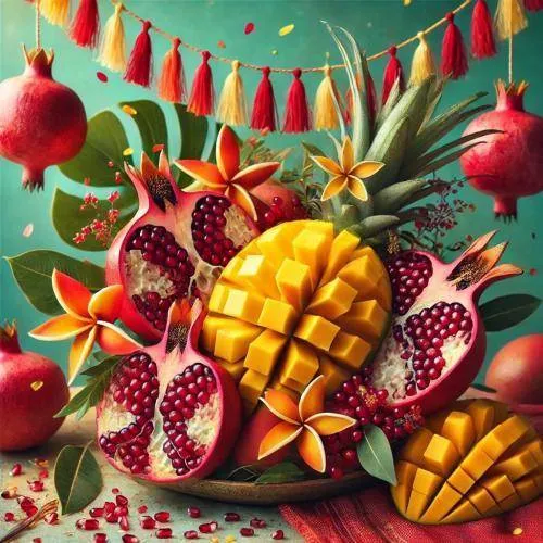 Fragrance Oil Pomegranate Mango 50 ml Mylo Opt global supplier Fragrance Oil Pomegranate Mango 50 ml cosmetic ingredient Mylo Opt