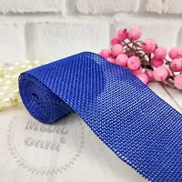 Burlap ribbon Blue 0.5 m