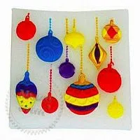 Mold 082 Christmas balls cosmetic ingredient Mylo Opt