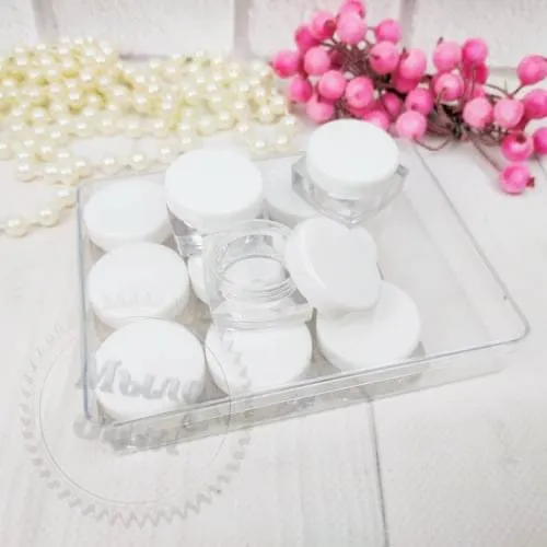 Twist jars in a container, square bottom from 10 pack, 55.40 UAH, rating ⭐⭐⭐⭐⭐ Milo Opt