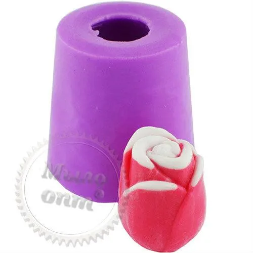 Small rose bud shape 3D, 125.75 UAH, rating ⭐⭐⭐⭐⭐ Milo Opt