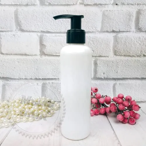 Bottle Gloria white 200 ml with dispenser Mylo Opt global supplier Bottle Gloria white 200 ml with dispenser cosmetic ingredient Mylo Opt