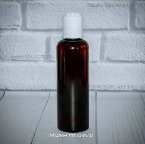 Bottle with disc top brown 100 ml Mylo Opt global supplier Bottle with disc top brown 100 ml cosmetic ingredient Mylo Opt
