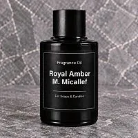 Perfumed Fragrance Oil Royal Amber M Micallef 5 ml cosmetic ingredient Mylo Opt
