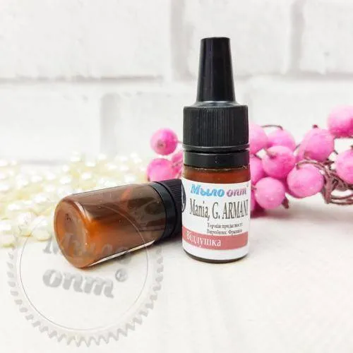 Mania G ARMANI Fragrance Oil 100 ml Mylo Opt global supplier Mania G ARMANI Fragrance Oil 100 ml cosmetic ingredient Mylo Opt