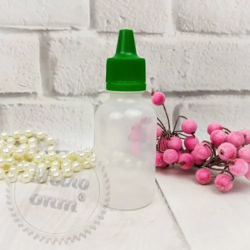 Transparent bottle 50 ml with dropper dispenser, 7.75 UAH, rating ⭐⭐⭐⭐⭐ Milo Opt