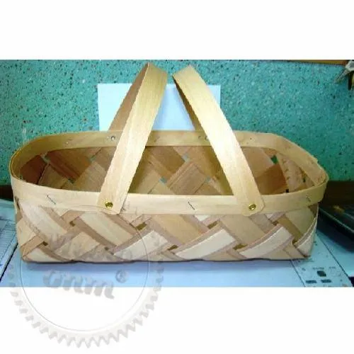 Beech basket Wicker with two handles