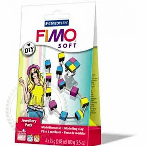 Подарочный набор Фимо Софт FimoSoft Jewellery Pack Coral Набор для украшений Жемчуг 2