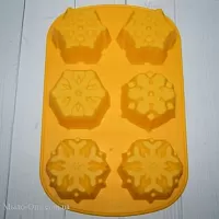 Silicone Mold Snowflake Tablet