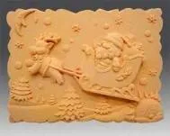 Silicone mold 3D Santa in sleigh Mylo Opt global supplier Silicone mold 3D Santa in sleigh cosmetic ingredient Mylo Opt