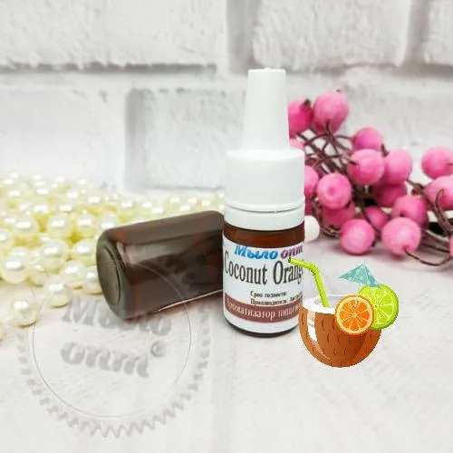 Coconut Orange food flavor, 5 ml, 8.81 UAH, rating ⭐⭐⭐⭐⭐ Milo Opt