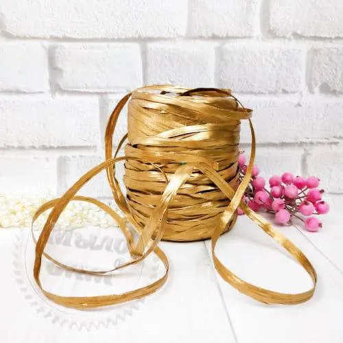 Raffia Gold, 1 m, 1.82 UAH, rating ⭐⭐⭐⭐⭐ Milo Opt