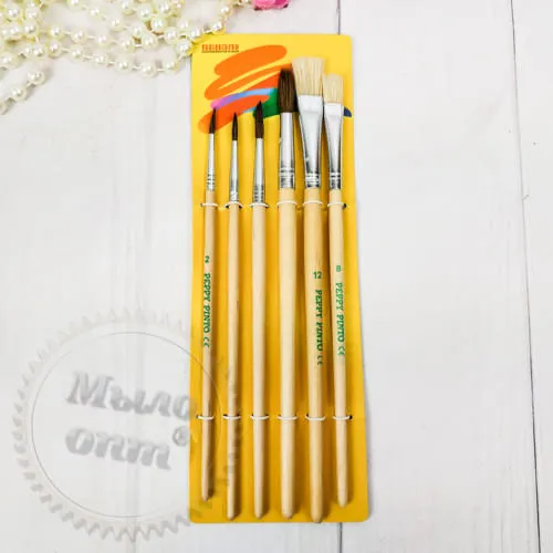 A set of brushes 6 pcs Mylo Opt global supplier A set of brushes 6 pcs cosmetic ingredient Mylo Opt