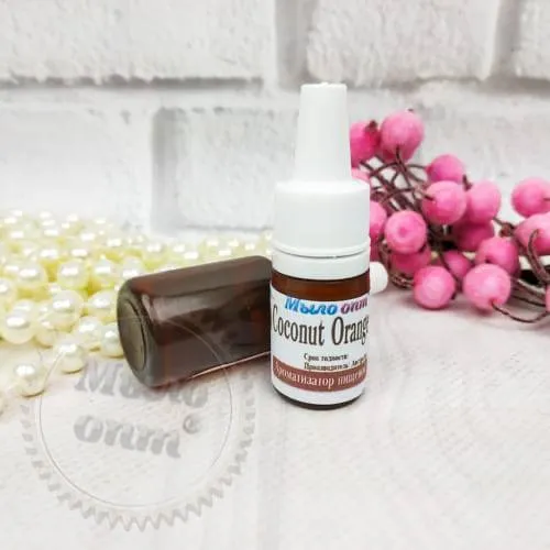 Coconut Orange food flavor, 5 ml, 8.81 UAH, rating ⭐⭐⭐⭐⭐ Milo Opt