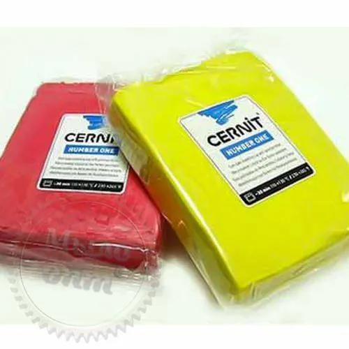 Полимерная глина Цернит Cernit (Бельгия) эконом упак. 250 г - красный 400