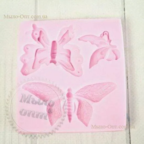Silicone Mold Butterflies, 69.38 UAH, rating ⭐⭐⭐⭐⭐ Milo Opt