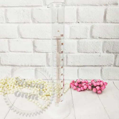 Graduated cylinder 100 ml from 10 pcs, 78.30 UAH, rating ⭐⭐⭐⭐⭐ Milo Opt