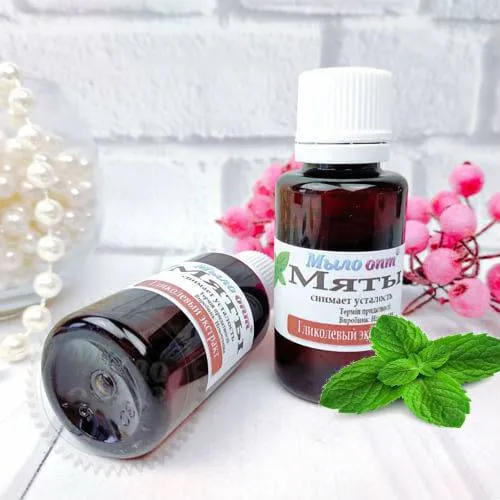 Glycolic Mint Extract 25 ml Mylo Opt global supplier Glycolic Mint Extract 25 ml cosmetic ingredient Mylo Opt
