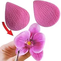 Купить Силиконовый молд, вайнер лепесток орхидеи Ванды. Молд двухсторонний в Украине